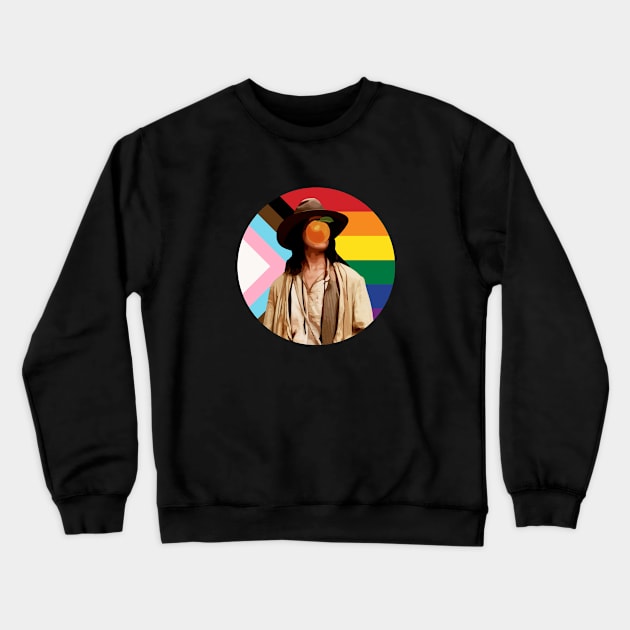 Our Flag Means Oranges | Pride BLM Flag Crewneck Sweatshirt by AliensOfEarth